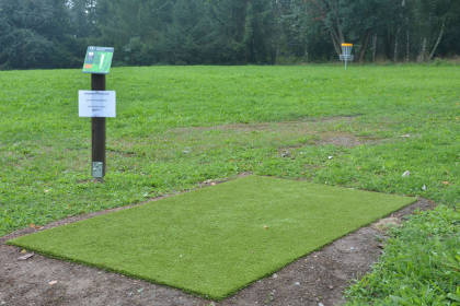 obrázek k aktualitě V Parku mladých najdete discgolfové hřiště